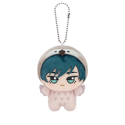 Zhongkaihua Rin Itoshi Plüsch-Anhänger, Figur, Anime, PP-Baumwolle, gefüllt, für Reisen, Auto, Zuhause, Tasche, Schlüsselanhänger, Wanddekoration, weiches Kissen, Geschenk für Fans von Zhongkaihua
