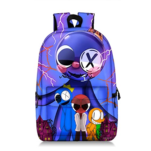 Zhongkaihua Schulrucksack mit Cartoon-Motiv, 3D-Druck, für Jungen und Mädchen, Rot / Blau / Grün, Typ 8, 47x28x14cm von Zhongkaihua