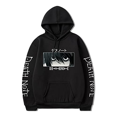 Zhongkaihua The Death Note Hoodie 3D Anime Figure Printed Hoodie Sweatshirt Casual Top Pullover für Kinder Erwachsene, Typ 4, M von Zhongkaihua