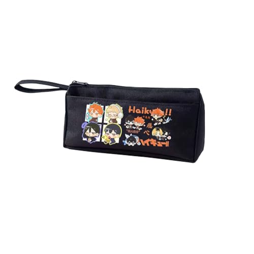 Zhongkaihua Tobio Kageyama/Shoyo Hinata Canvas Pencil Bag with Zip Anime Printed Pencil Pouch Students School Supplies Stationery Organizer Pencil Bag, Typ 2, 4.7*9.5*21cm, Federmäppchen Zhongkaihua Tobio Kageyama/Shoyo Hinata Canvas Pencil Bag with Zip Anime Printed Pencil Pouch Students School Supplies Stationery Organizer Pencil Bag, Typ 2, 4.7*9.5*21cm, Federmäppchen von Zhongkaihua