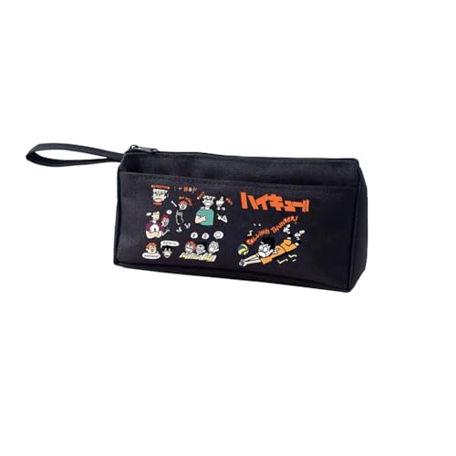 Zhongkaihua Tobio Kageyama/Shoyo Hinata Canvas Pencil Bag with Zip Anime Printed Pencil Pouch Students School Supplies Stationery Organizer Pencil Bag, Typ 3, 4.7*9.5*21cm, Federmäppchen Zhongkaihua Tobio Kageyama/Shoyo Hinata Canvas Pencil Bag with Zip Anime Printed Pencil Pouch Students School Supplies Stationery Organizer Pencil Bag, Typ 3, 4.7*9.5*21cm, Federmäppchen von Zhongkaihua