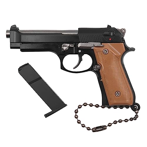 Mini Kunststoff Schlüsselanhänger Taktische Waffe Schlüsselanhänger Form Schlüsselanhänger mit beweglichen Teilen Realistische Waffe Modell Anhänger Sammlung Charm für Männer Armee Fan Geschenk von Zhongren