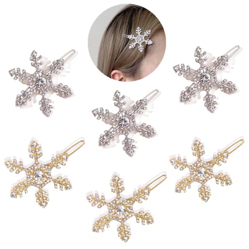 Zhouocea 6 STÜCKE Schneeflocke Haarnadeln Elegante Legierung Haarnadeln Kristall Haar Barrettes Schneeflocke Haarspangen Schneeflocke Strass Haarnadeln Für Frauen und Mädchen Haarschmuck Zhouocea 6 STÜCKE Schneeflocke Haarnadeln Elegante Legierung Haarnadeln Kristall Haar Barrettes Schneeflocke Haarspangen Schneeflocke Strass Haarnadeln Für Frauen und Mädchen Haarschmuck von Zhouocea