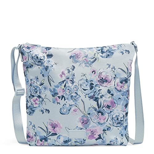 Vera Bradley Damen Recycelte Lighten Up Reactive Hipster Crossbody Geldbörse Umhängetasche, Frisch Geschnittener Blumenstrauß von Vera Bradley