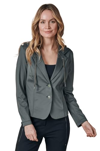Damen Blazer Zhdarcia Techno in Grün - ZB424485-N8001, Größe:M von Zhrill