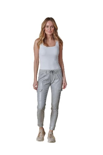 Damen Cargohose Zhdaisey Shine in Grau - N424538-N9002 von Zhrill