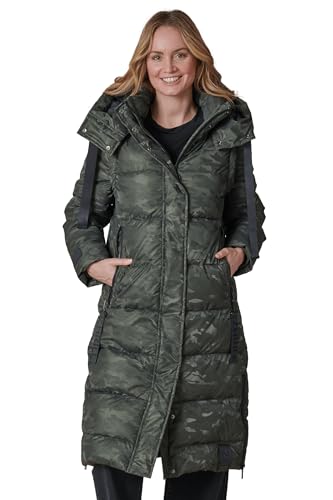 Damen Multi Funktions Mantel Zhisi Max Camo in Grün - ZJ424557-N8001, Größe:L von Zhrill