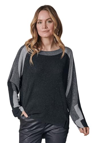 Damen Strickpullover Zhisabella Lurex in Schwarz - ZK424788-N9001, Größe:L Damen Strickpullover Zhisabella Lurex in Schwarz - ZK424788-N9001, Größe:L von Zhrill