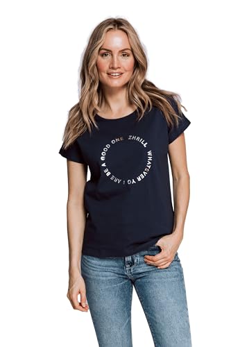 Damen T-Shirt Shelly in Blau - ZT124540-T4385, Größe:S von Zhrill