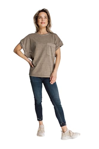 Damen T-Shirt Zhsvea Special in Grün - ZT324650-N8003 von Zhrill