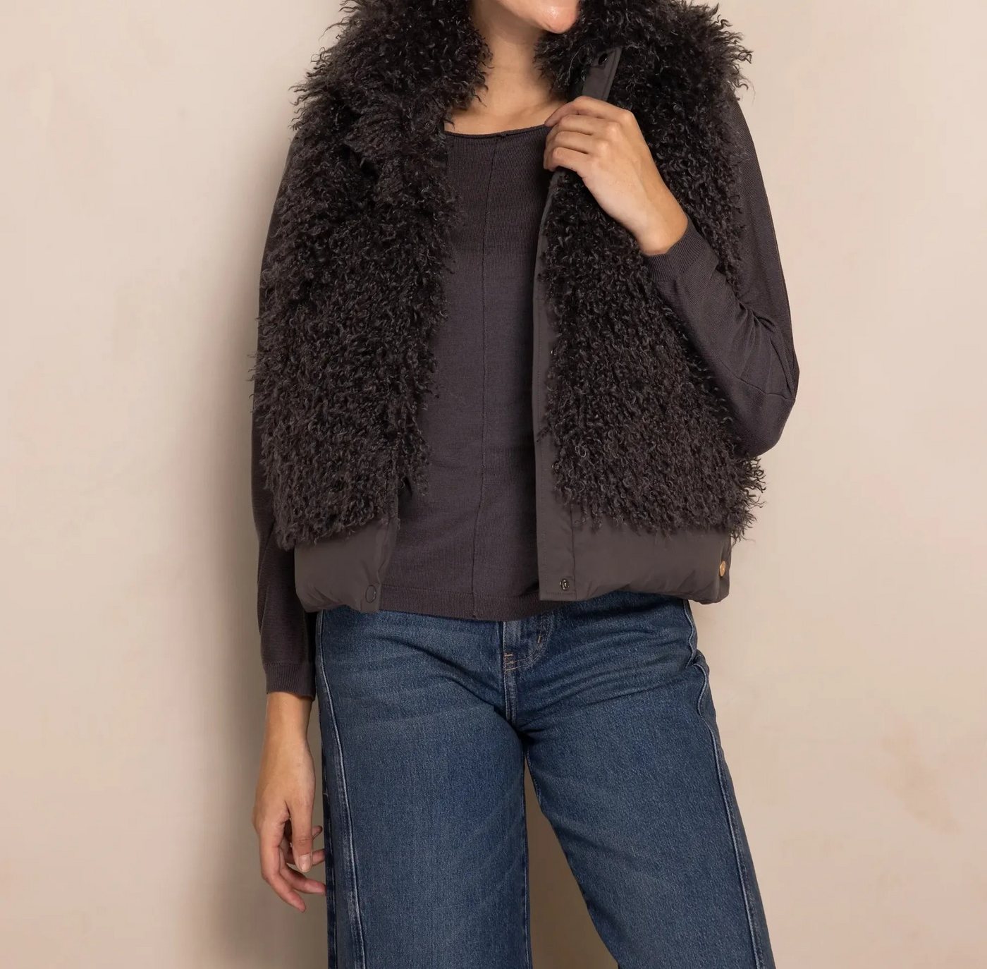 Zhrill Anorak ZHRILL Weste Ane anthra grau von Zhrill