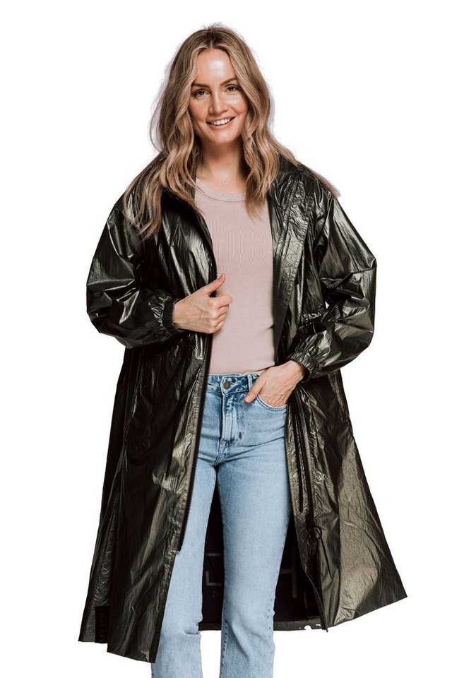 Zhrill Blouson Mantel Übergangsjacke DAYA Grün (0-St) angenehmer Tragekomfort von Zhrill