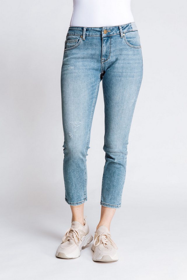 Zhrill Caprijeans im Used-Look von Zhrill