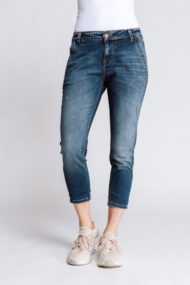 Zhrill Caprijeans im Used-Look von Zhrill