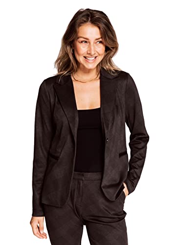 Zhrill Damen Blazer SALMA in Grey kariert - ZB522966-R-N9596, Größe:S von Zhrill