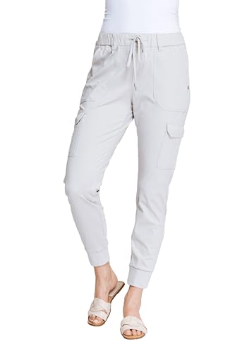 Zhrill Damen Cargohose Daisey in Grau - N124891-N0033, Größe:M von Zhrill