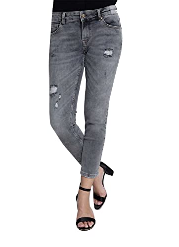 Zhrill Damen Jeans Anita Grey D520259-W7454, Größe:W24 / L32, Farbe:W7454 - Grey von Zhrill