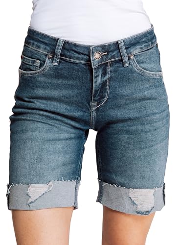 Zhrill Damen Jeans Short NOVA in Blue - D122763-W7506, Größe:30 von Zhrill