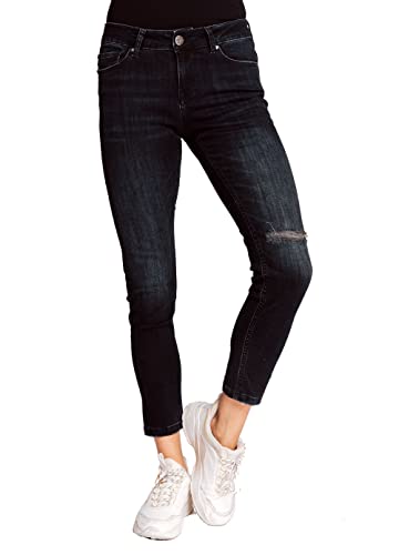 Zhrill Damen Skinny Jeans Daffy in Blue - D522468-T-W7540, Größe:26 von Zhrill