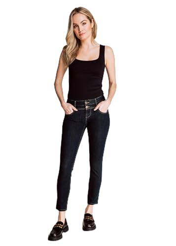 Zhrill Damen Skinny Jeans KELA in Blue - D423135-W7577 von Zhrill