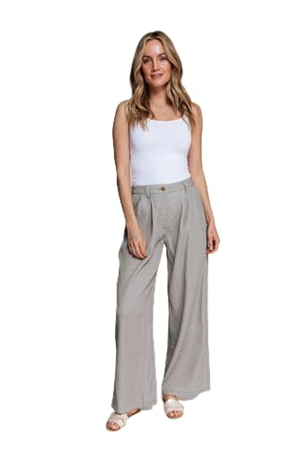 Zhrill Damen Stoffhose RULAN in Grün - N124298-N8483 von Zhrill