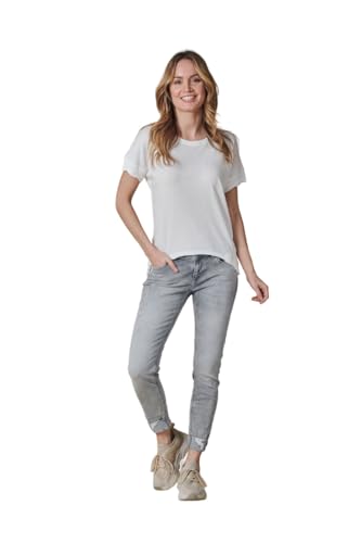 Zhrill Damen T-Shirt Rahel in Weiß - ZT124998-T1293, Größe:L von Zhrill