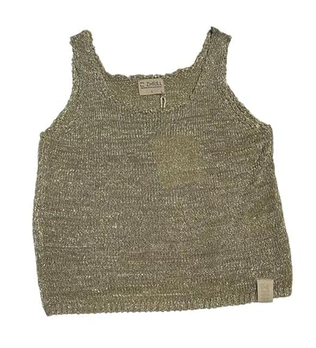 Zhrill Damen Tanktop mud Bändchenstrick ZHNARALA ZK050-N849, Größe:M von Zhrill