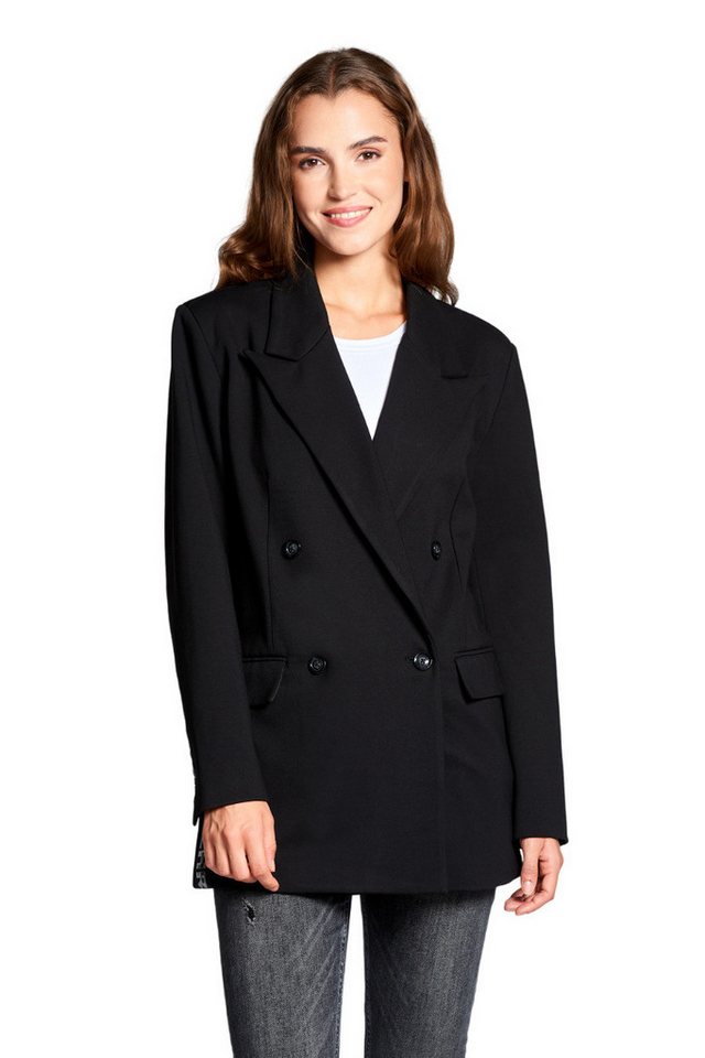 Zhrill Jackenblazer Blazer CATIRA Black angenehmer Tragekomfort von Zhrill