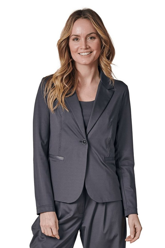 Zhrill Jackenblazer Blazer ZHSALMA TECHNO Schwarz angenehmer Tragekomfort von Zhrill