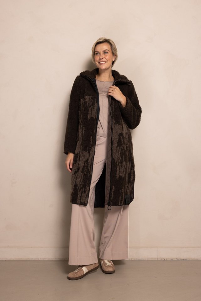 Zhrill Fellimitatmantel ZHKARTINI mit Stehkragen, Regular Fit von Zhrill