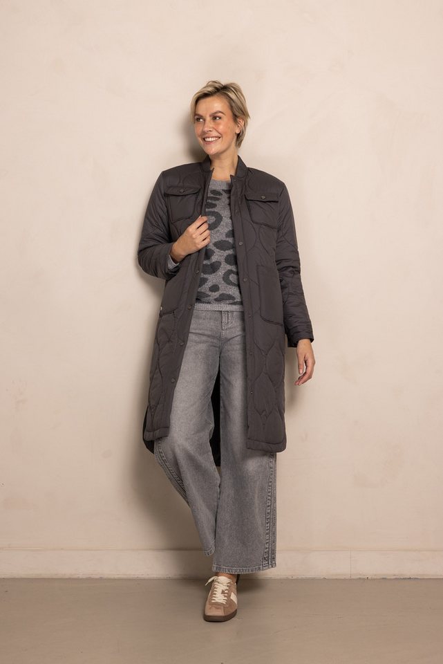 Zhrill Steppmantel ZHTARA mit leichter Steppung und Knopfleiste von Zhrill