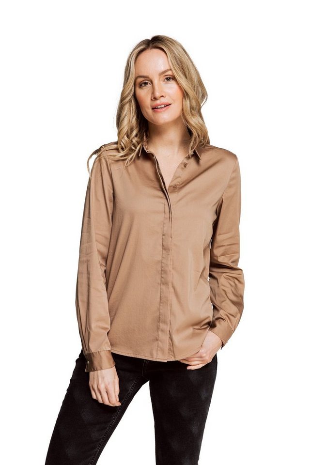 Zhrill Longbluse Bluse RESI Brown von Zhrill