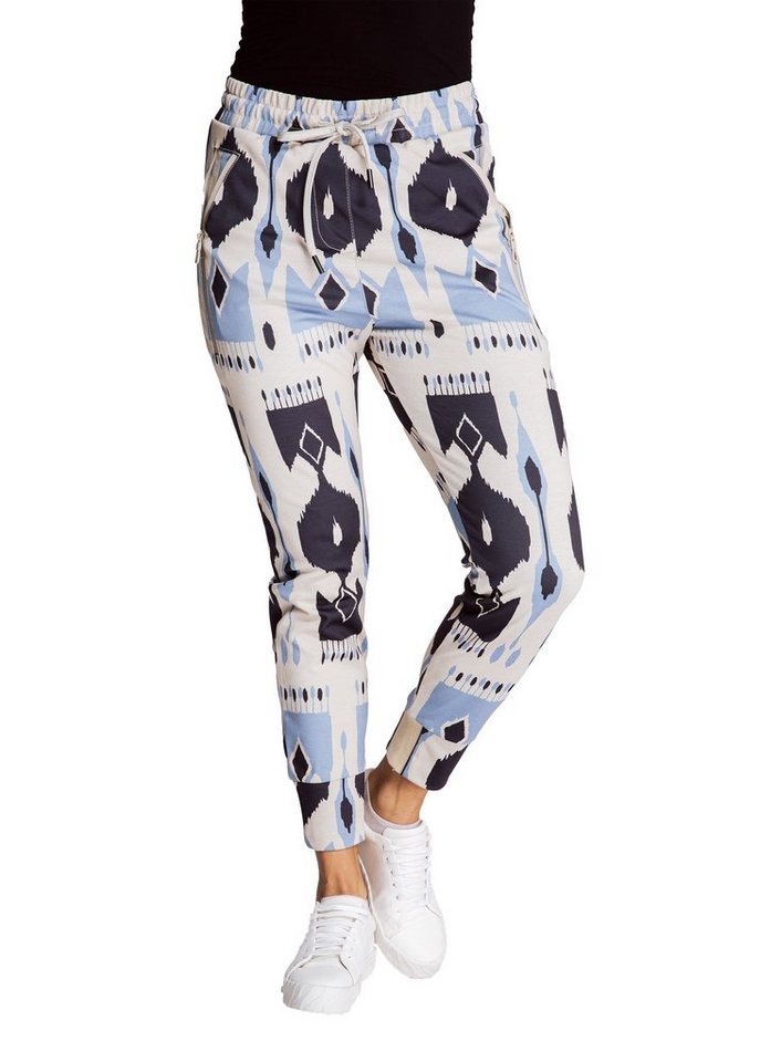 Zhrill Stoffhose Jogger Pants FABIA Blue (0-tlg) angenehmer Tragekomfort von Zhrill