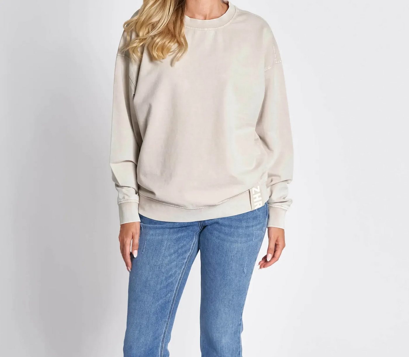 Zhrill Sweatjacke ZHRILL Pullover Minsa 182 grau von Zhrill
