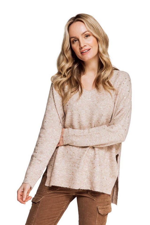 Zhrill Sweatshirt Pullover KIERA Brown (0-tlg) von Zhrill