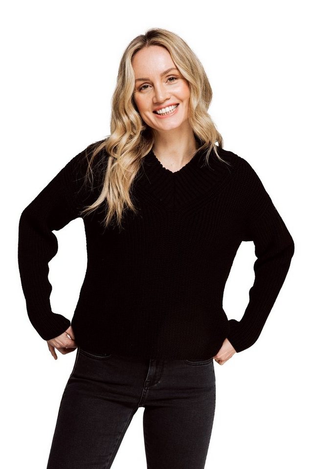 Zhrill Sweatshirt Pullover PHILINA Black (0-tlg) von Zhrill