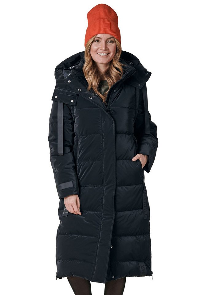Zhrill Winterjacke Multi Funktions Mantel ZHISI MAX METALLIC Schwarz (0-St) angenehmer Tragekomfort von Zhrill