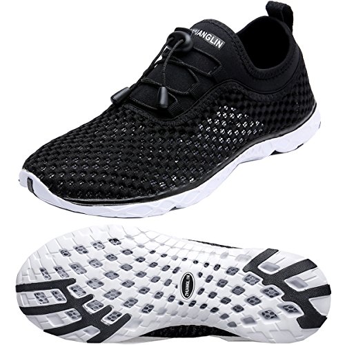 Zhuanglin Damen schnelltrocknende aqua wasser schuhe SchwarzWeiß% 6 M US Zhuanglin Damen schnelltrocknende aqua wasser schuhe SchwarzWeiß% 6 M US von Zhuanglin