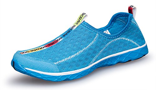 Zhuanglin Schnell trocknende Aqua-Wasserschuhe für Herren, Blau%, 41.5 EU von Zhuanglin