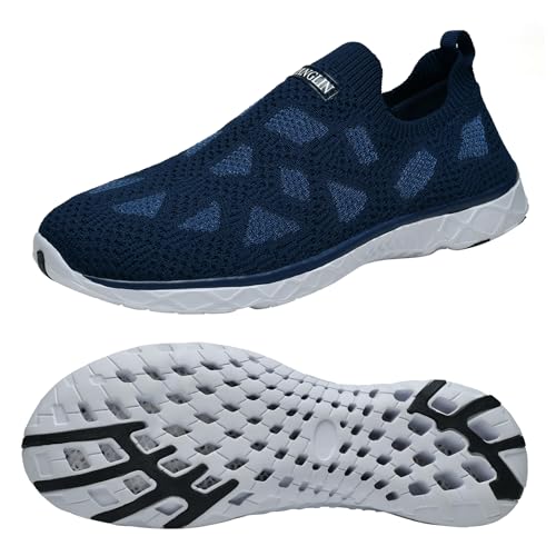 Zhuanglin Schnell trocknende Aqua-Wasserschuhe für Herren, Dunkelblau 03x05, 43 EU Zhuanglin Schnell trocknende Aqua-Wasserschuhe für Herren, Dunkelblau 03x05, 43 EU von Zhuanglin