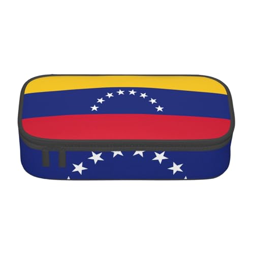 Zhuanyun Aufbewahrungstasche mit großem Fassungsvermögen, Bürobedarf, Venezuela-Flagge, Make-up-Tasche, Schreibtisch-Organizer mit stilvollem von Zhuanyun
