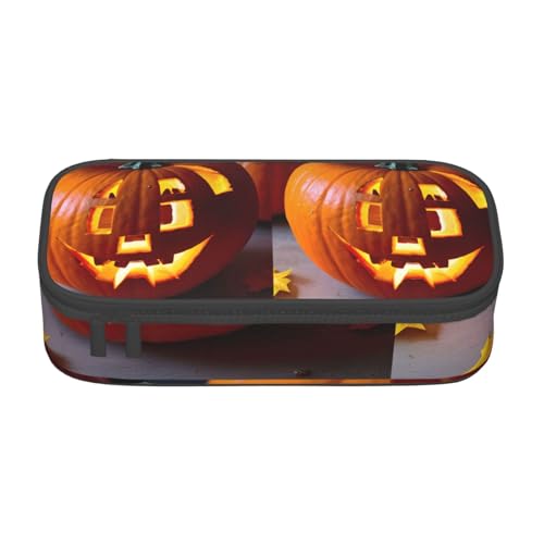 Zhuanyun Aufbewahrungstasche mit großem Fassungsvermögen, Bürobedarf-Box, Herbst-Kürbis-Make-up-Tasche, Schreibtisch-Organizer mit stilvollem Design von Zhuanyun