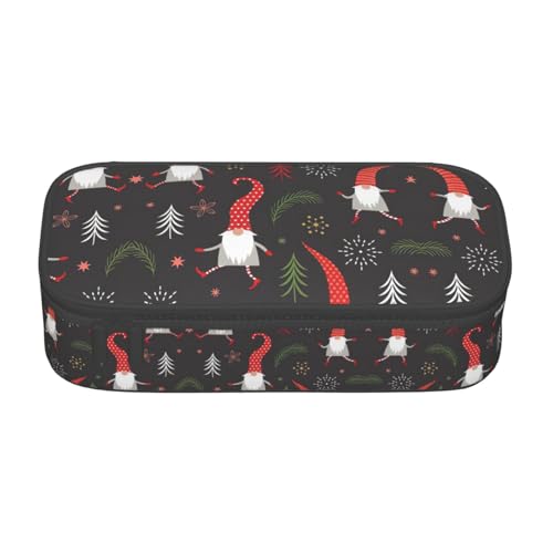Zhuanyun Aufbewahrungstasche mit großem Fassungsvermögen, Bürobedarf-Box, Weihnachtswichtel, Make-up-Tasche, Schreibtisch-Organizer mit stilvollem von Zhuanyun