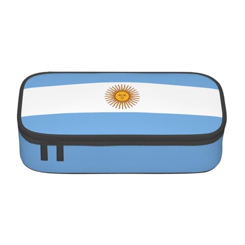 Zhuanyun Aufbewahrungstasche mit großem Fassungsvermögen, Bürobedarf-Box, argentinische Flagge, Make-up-Tasche, Schreibtisch-Organizer mit stilvollem von Zhuanyun