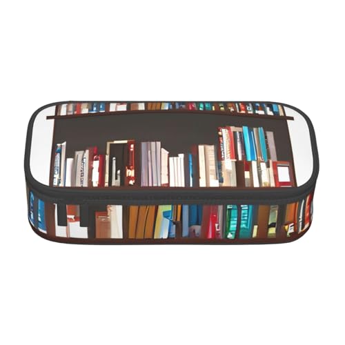 Zhuanyun Aufbewahrungstasche mit großer Kapazität, Bürobedarf, Bibliothek, Bücherregal, Make-up-Tasche, Schreibtisch-Organizer mit stilvollem von Zhuanyun