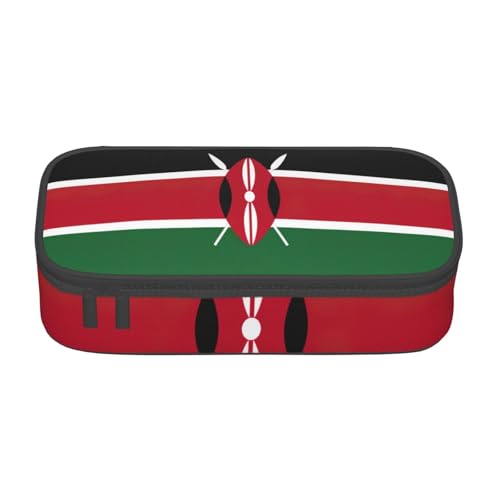 Zhuanyun Aufbewahrungstasche mit großer Kapazität, Bürobedarf, Flagge von Kenia, Make-up-Tasche, Schreibtisch-Organizer mit stilvollem von Zhuanyun
