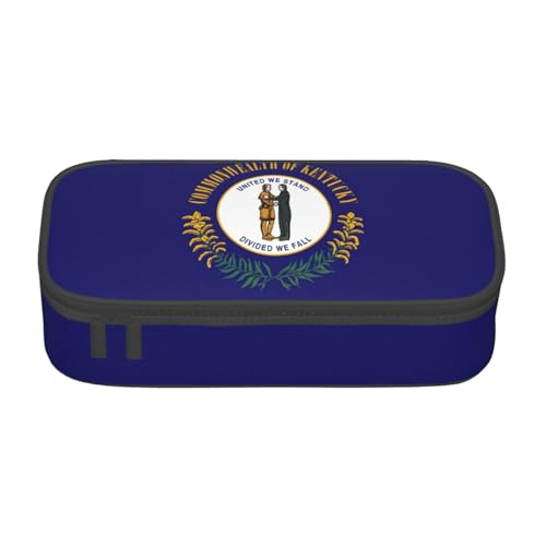 Zhuanyun Aufbewahrungstasche mit großer Kapazität, Bürobedarf, Kentucky Staatsflagge, Make-up-Tasche, Schreibtisch-Organizer mit stilvollem von Zhuanyun