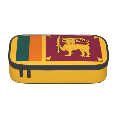 Zhuanyun Aufbewahrungstasche mit großer Kapazität, Bürobedarf, Sri Lanka-Flagge, Make-up-Tasche, Schreibtisch-Organizer mit stilvollem Design Zhuanyun Aufbewahrungstasche mit großer Kapazität, Bürobedarf, Sri Lanka-Flagge, Make-up-Tasche, Schreibtisch-Organizer mit stilvollem Design von Zhuanyun