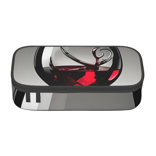 Zhuanyun Aufbewahrungstasche mit großer Kapazität, Bürobedarf, Weinglas-Make-up-Tasche, Schreibtisch-Organizer mit stilvollem Design von Zhuanyun