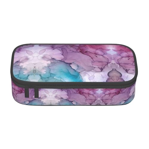 Zhuanyun Aufbewahrungstasche mit großer Kapazität, Bürobedarf, abstrakte Marmor-Make-up-Tasche, Schreibtisch-Organizer mit stilvollem von Zhuanyun